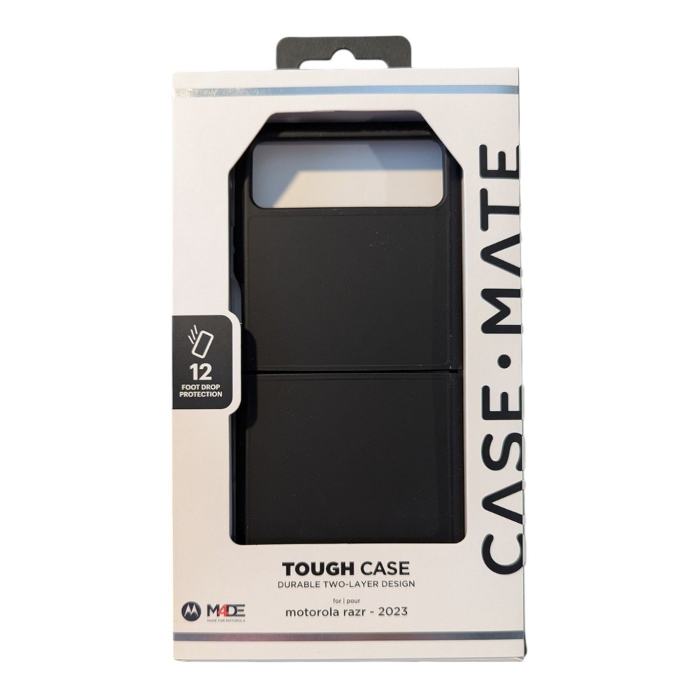 D3. Case-Mate Tough Series Case for Motorola Razr 2023 - Black